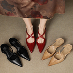 Virel Cross-Strap Flat