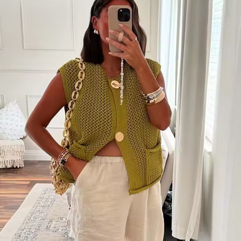 Vess Knitted Vest