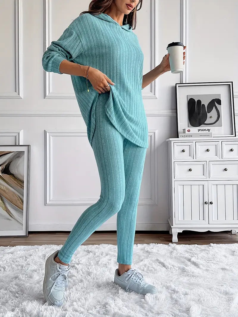 Kensley Ribbed Lounge Duo