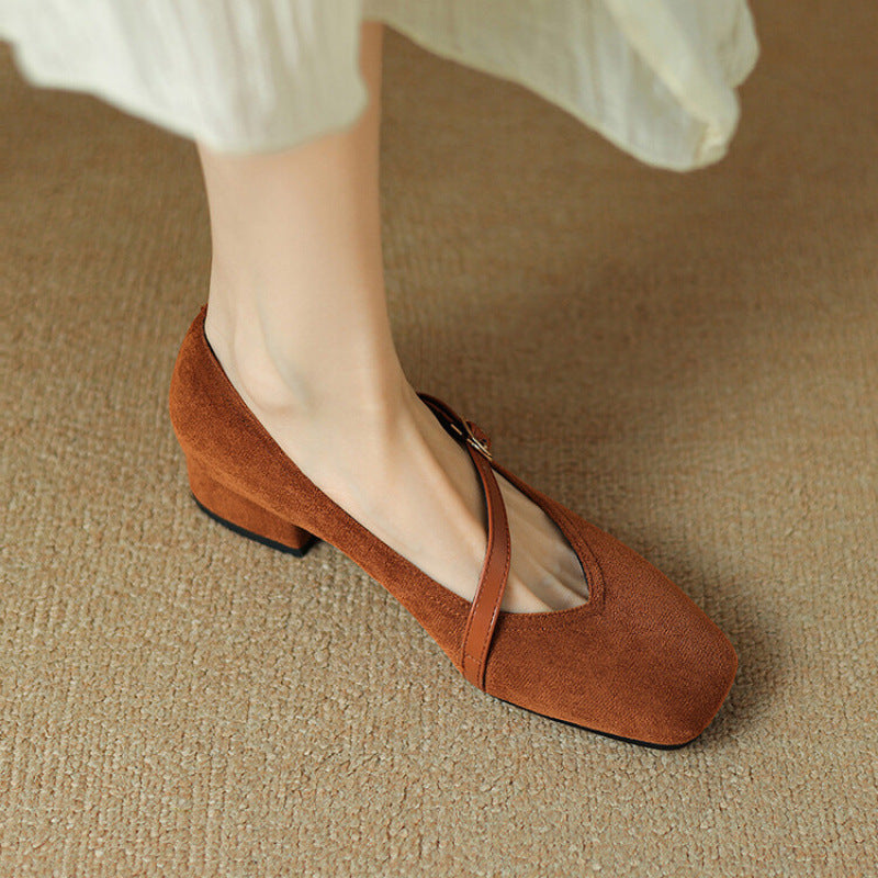 Marisol Suede Pumps