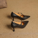 Lorena Genuine Leather Heels