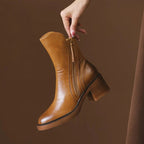 Marina Zip-Ankle Boot