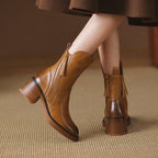Marina Zip-Ankle Boot