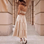 Sorrel Backless Maxi Dress