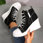Rowan Canvas Wedge Sneaker