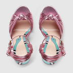 Liora Metallic Heeled Sandals