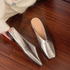Elvon Round-Toe Mules