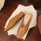 Elvon Round-Toe Mules